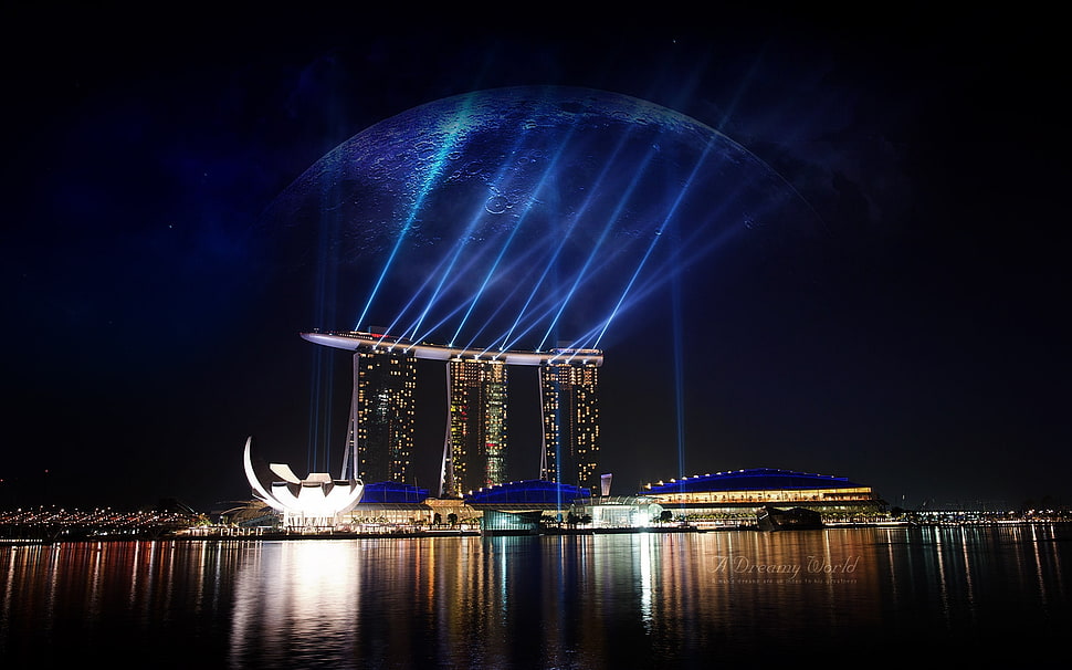Marina bay sands HD wallpaper