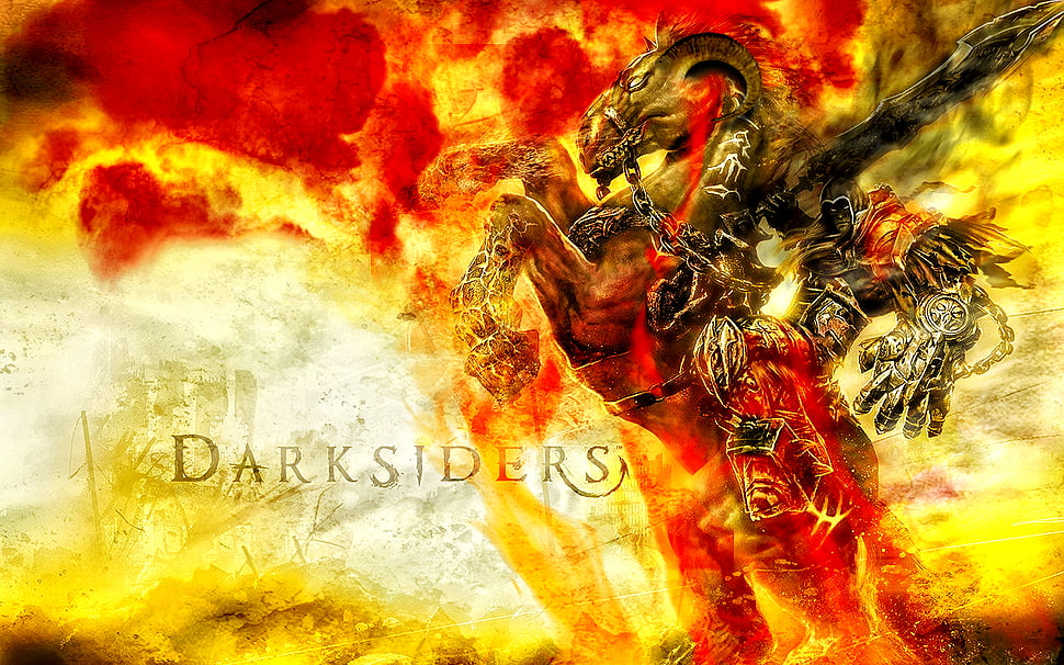 Darksiders illustration, Darksiders HD wallpaper