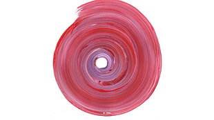 red and purple spiral painting, circle, colorful