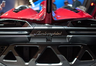 Lamborghini Veneno Roadster, dark, ass