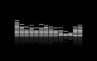 white and black equalizer illustration, sound, mixing consoles, techno, consoles HD wallpaper