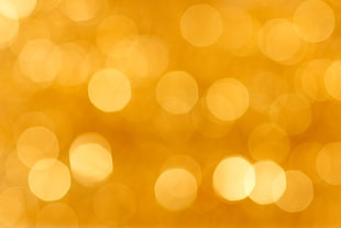abstract, blurred, gold, lights HD wallpaper