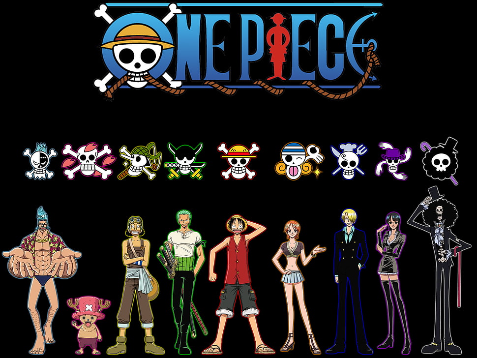 One Piece Straw Hat Crew wallpaper, One Piece, anime, Monkey D. Luffy,  Frankie HD wallpaper | Wallpaper Flare