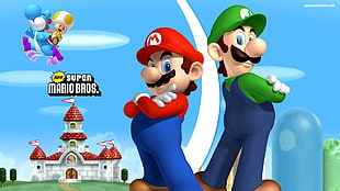 Super Mario Bros. video game, Super Mario HD wallpaper