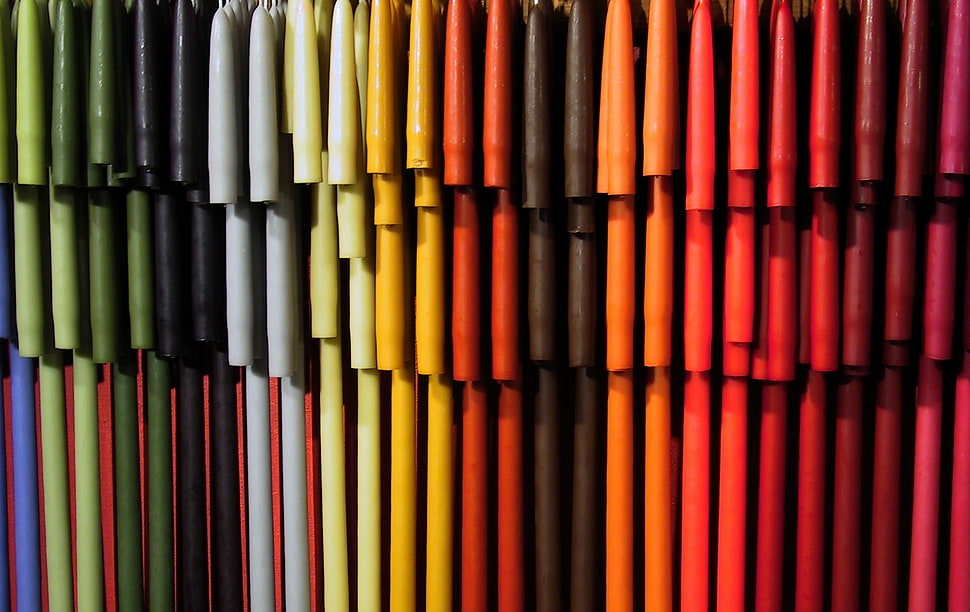multicolored textiles HD wallpaper
