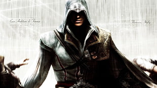 Assassin's Creed illustration, Ezio Auditore da Firenze, Assassin's Creed