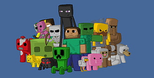 Minecraft graphic arts