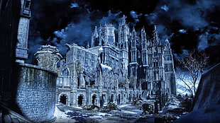 castle wallpaper, Dark Souls III