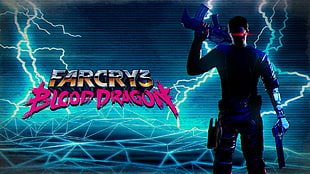 Farcry 3 Blood Dragon game character, Far Cry, Far Cry 3, Far Cry 3: Blood Dragon HD wallpaper