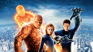 Marvel Fantastic 4 poster HD wallpaper