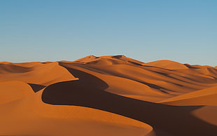 desert illustration, nature, landscape, desert, sand HD wallpaper