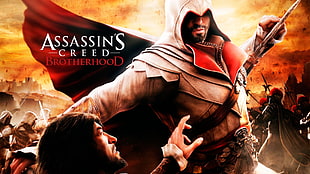 Assassin's Creed Brotherhood game cover, Assassin's Creed: Brotherhood, video games
