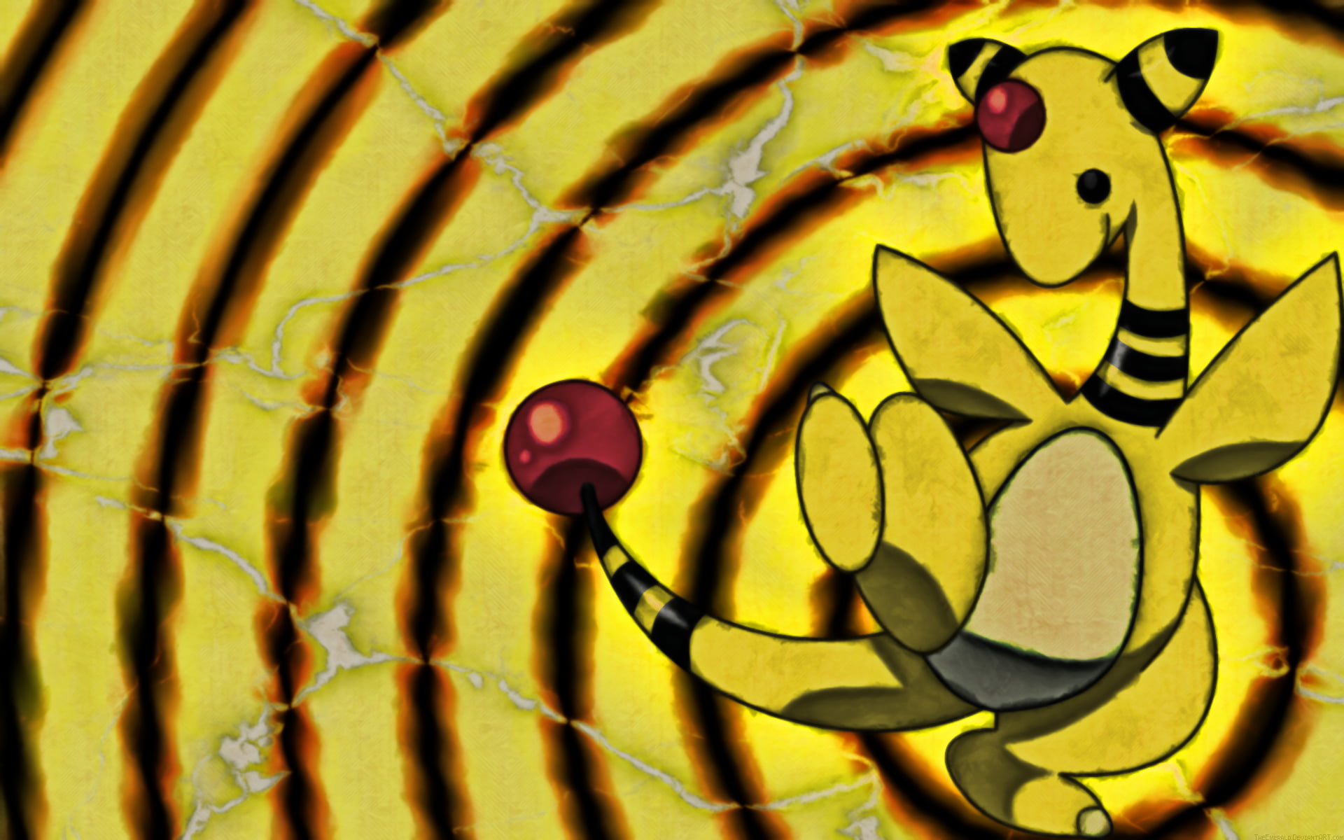 Pokemon electric type character, Pokémon, electricity, Ampharos, yellow HD  wallpaper | Wallpaper Flare