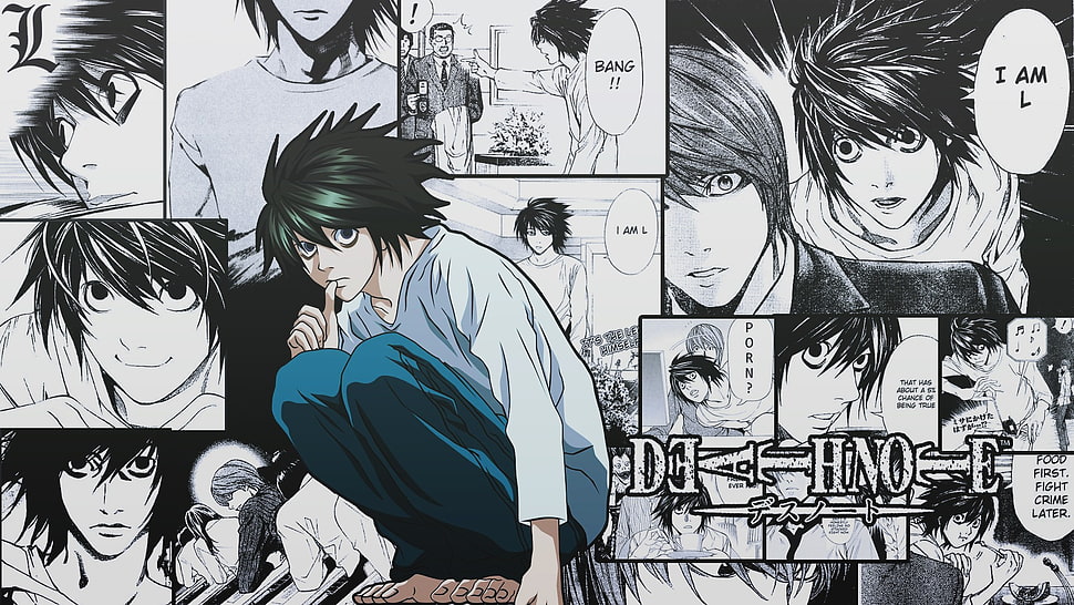 Death Note L Wallpaper Death Note Lawliet L Anime Hd Wallpaper Wallpaper Flare