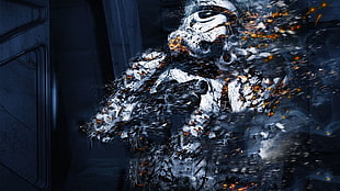stormtrooper digital painting