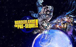 Borderlands the pre-sequel text HD wallpaper