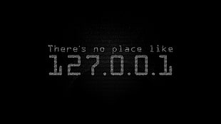 gray text on black background, geek, computer, network HD wallpaper