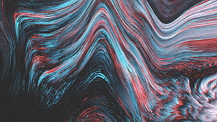 multicolored abstract painting, Aeforia, abstract, lines, pixel sorting HD wallpaper