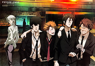 Psycho Pass anime wallpaper, Psycho-Pass, Shinya Kogami, anime HD wallpaper
