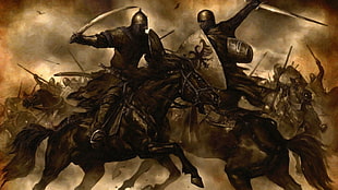 photo of horse and soldiers, Mount &amp; Blade