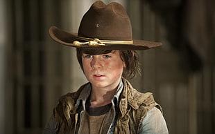 brown hat, The Walking Dead, hat, TV HD wallpaper