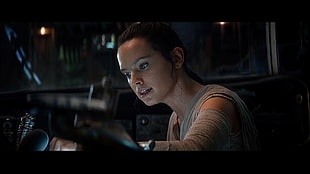 Daisy Redli, Star Wars: The Force Awakens, Star Wars, Rey (from Star Wars), Daisy Ridley HD wallpaper