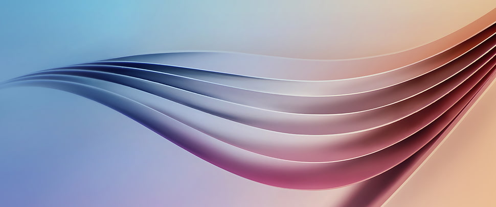 two round white ceramic plates, abstract HD wallpaper
