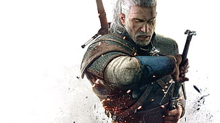 The Witcher digital wallpaper, The Witcher 3: Wild Hunt