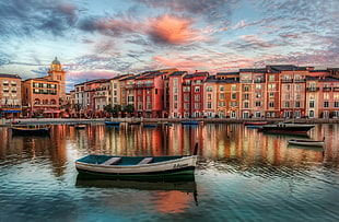 city wallpaper, Portofino, Italy, boat, sea HD wallpaper