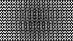 gray and black dot wallpaper