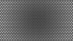gray and black dot wallpaper