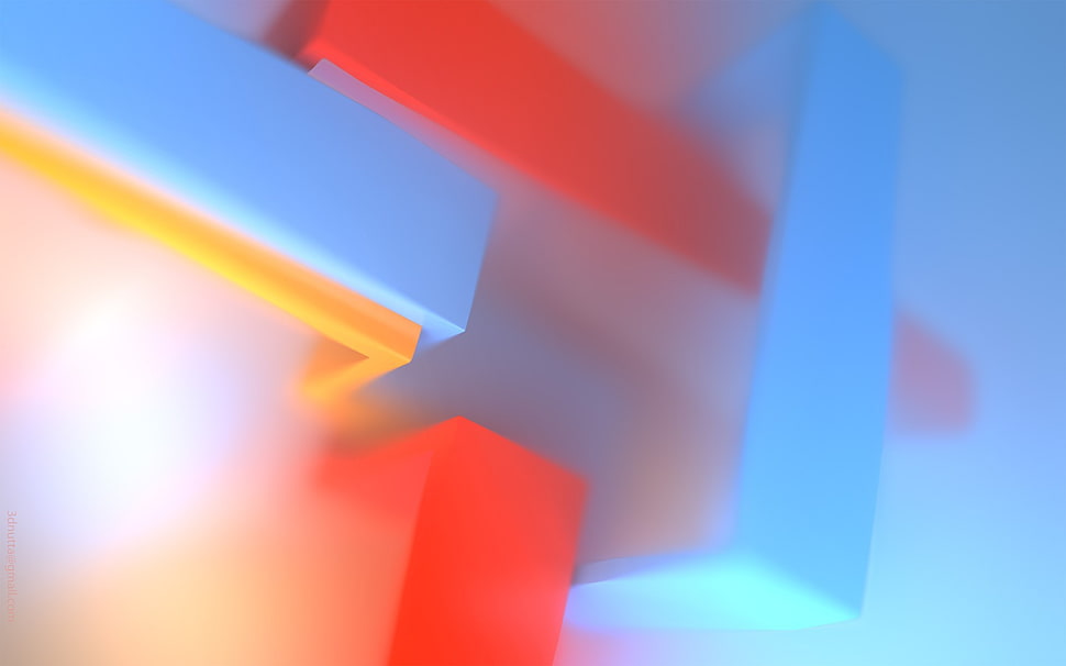 white, yellow, and red painted wall, simple, simple background, minimalism, abstract HD wallpaper