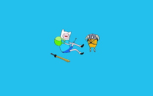 Finn and Jake of Adventure Time