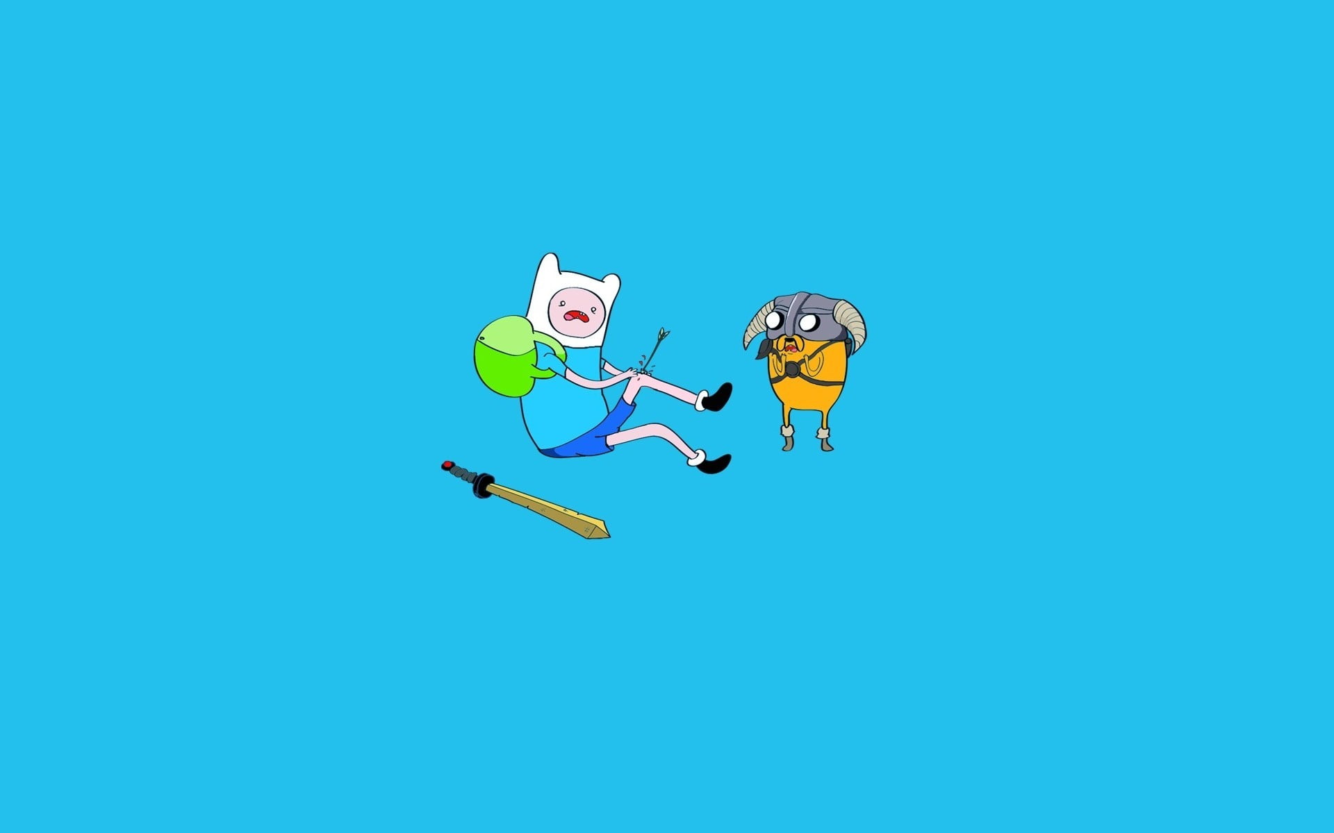 Finn and Jake of Adventure Time