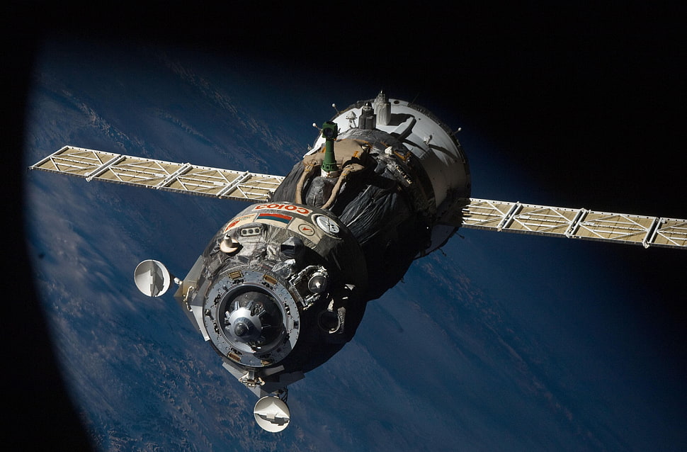 space satellite HD wallpaper