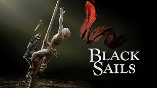 Black Sails digital wallpaper, Black Sails, skeleton, Starz