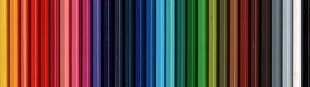 SMPTE color bar, multiple display, pencils HD wallpaper