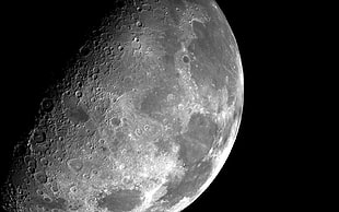 moon, Moon, space HD wallpaper