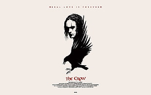 The Crow illustration, The Crow, Brandon Lee, movies, fan art HD wallpaper
