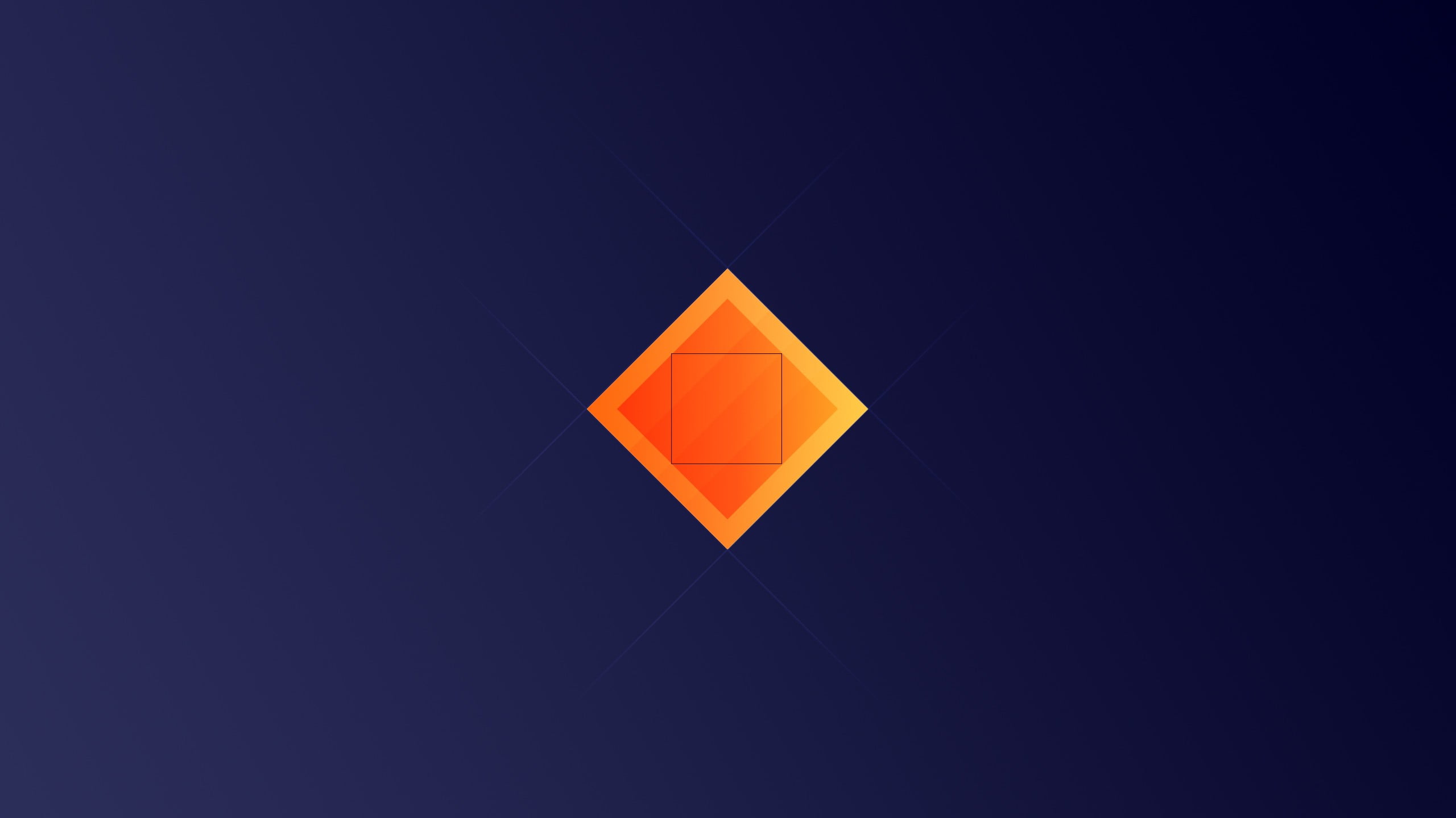 square orange and yellow logo