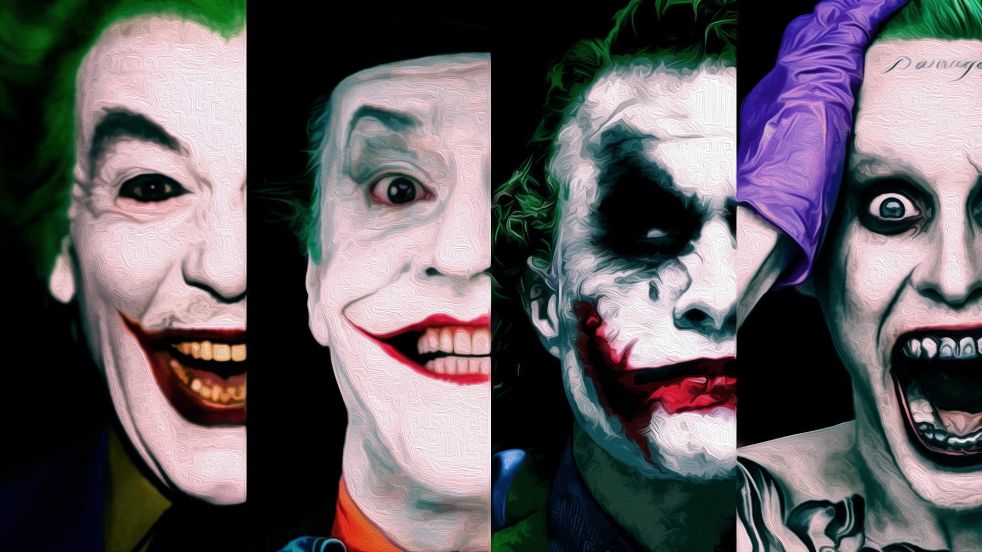 The Joker collage