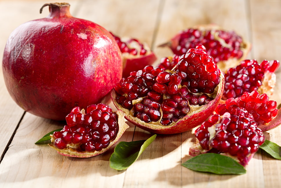 pomegranate fruit HD wallpaper