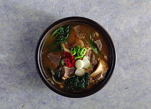 cooked soup HD wallpaper