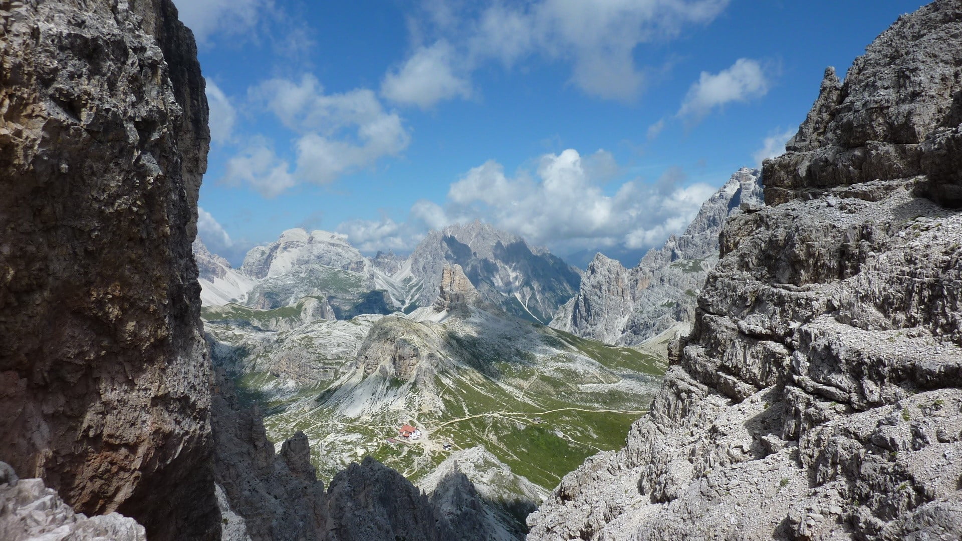 gray mountain, landscape