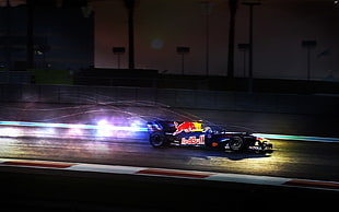 blue RedBull racing car, Red Bull, Formula 1, Red Bull Racing, sport  HD wallpaper