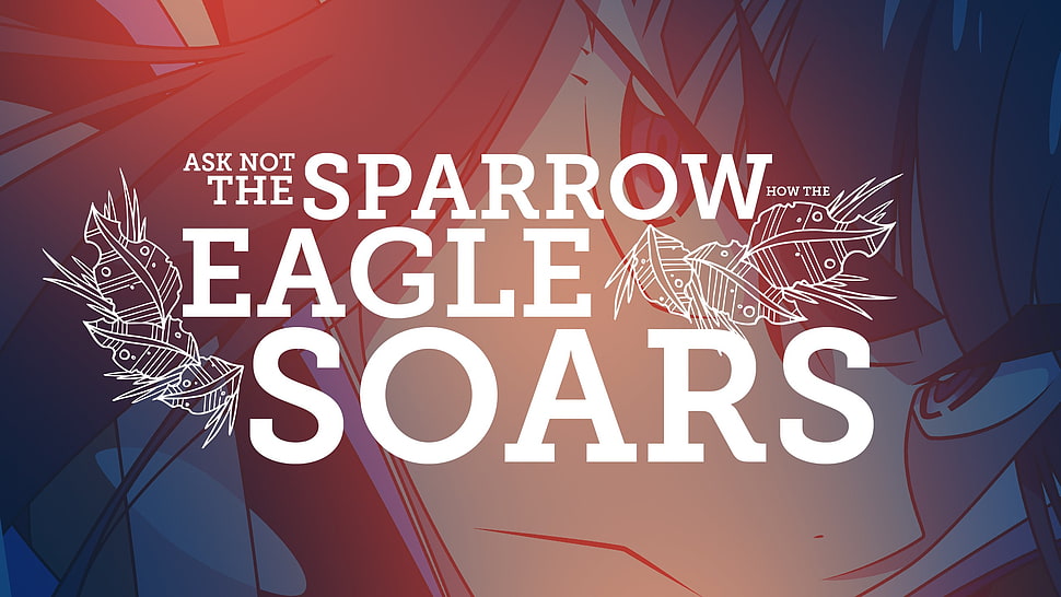 Ask Not The Sparrow Eagle Soars digital wallpaper, Kill la Kill, Senketsu, Kiryuin Satsuki HD wallpaper