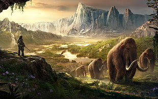 Farcry game poster, video games, artwork, far cry primal HD wallpaper