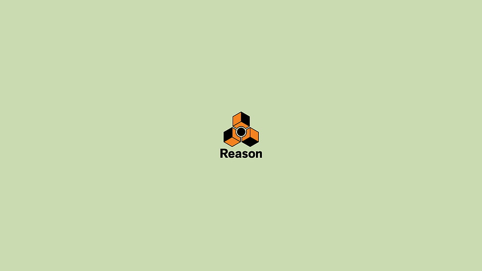 Reason logo, reason, minimalism HD wallpaper
