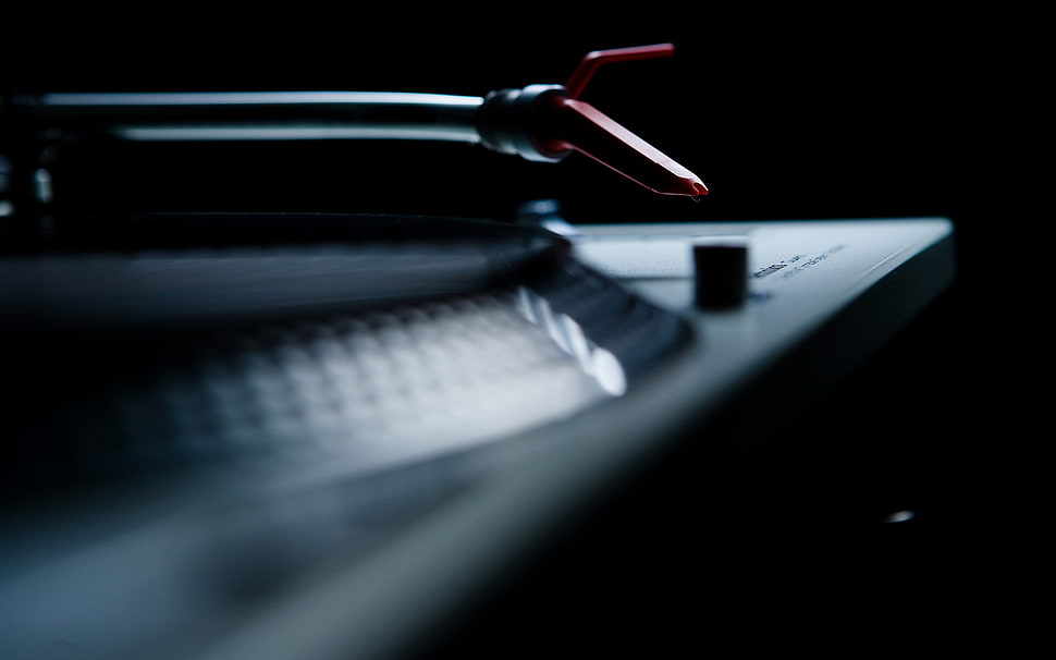 vinyl, macro HD wallpaper