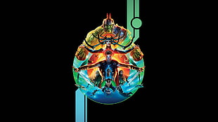 The Avengers digital wallpaper, Thor : Ragnarok, Hulk, Hela , Thor